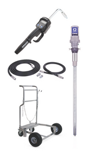 Graco 24H943 Ld Series 5:1 200 Liter Mobile Oil Pump Package - Preset Meter Type
