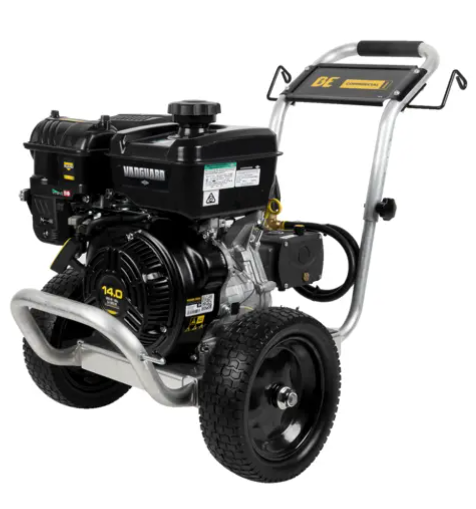 BE B4414VAAS - 4,400 PSI - 4.0 GPM Gas Pressure Washer with Vanguard 400 Engine and AR Triplex Pump