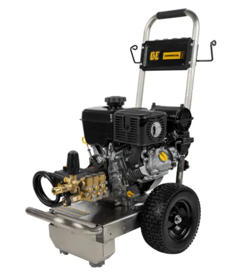 BE B4414VSAS 4,400 PSI - 4.0 GPM Gas Pressure Washer With Vanguard 400 Engine & AR Triplex Pump