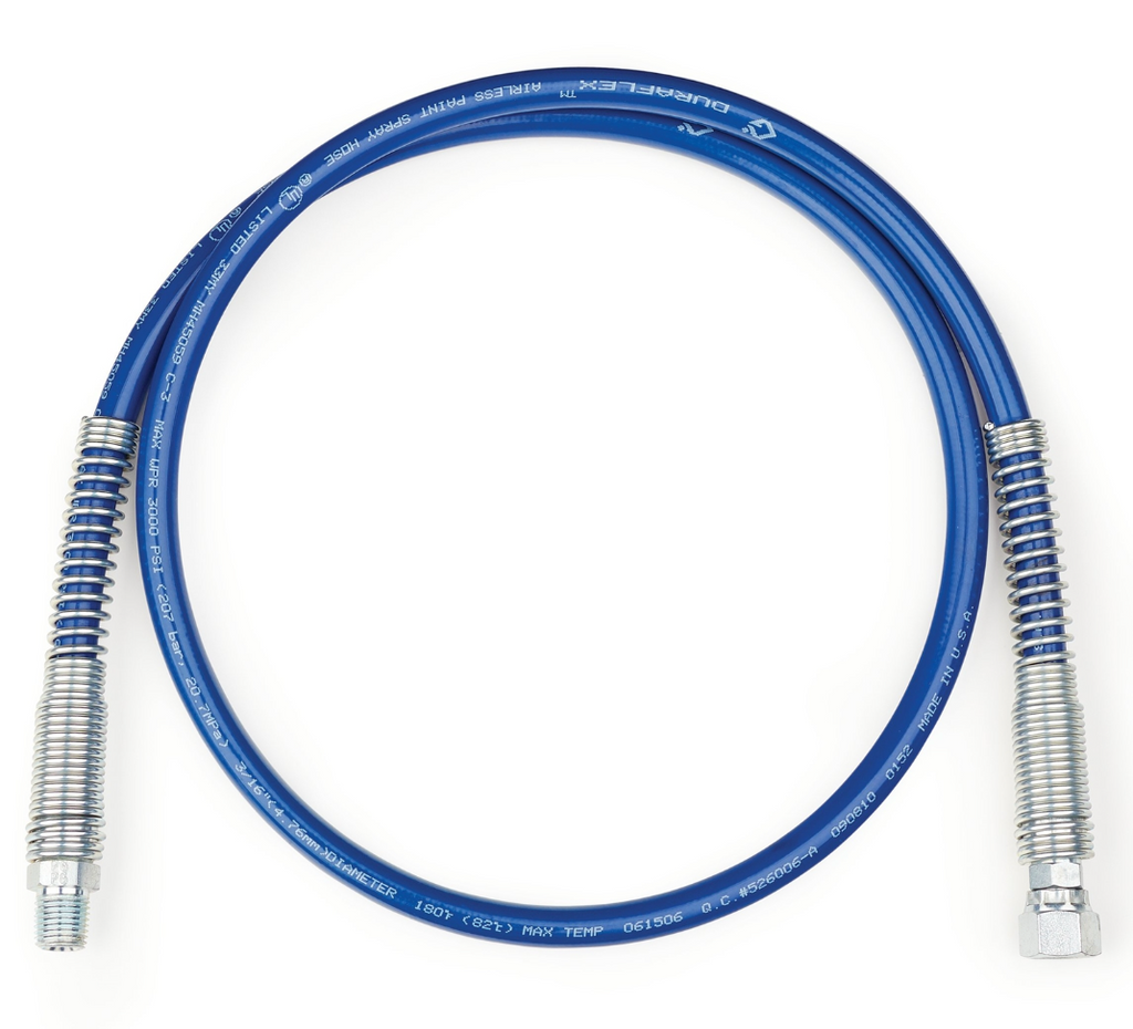Graco 247338 DuraFlex Whip Hose 4.8 mm x 1.2 m (3/16 in x 4 ft)