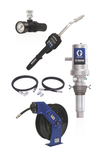 Graco 24K796 Ld Series 5:1 Deluxe Oil Pump With Sd™ Series 1/2 In. X 50 Ft. Hose Reel Package - Preset Meter Type