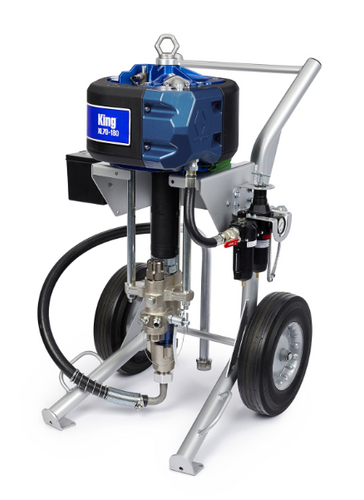 Graco K45FL1 King 45:1 Sprayer, Integrated Filter, Light Weight Cart, Air Controls, Siphon Kit, XTR-5+, 50 ft (15 m) Hose, 6 ft (1.8 m) Whip