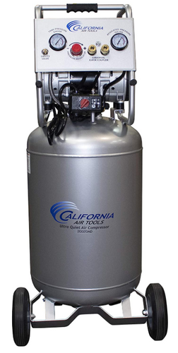 California Air Tools 20020AD Ultra Quiet & Oil-Free Air Compressor 2.0 Hp, 20.0 Gal. Steel Tank Air Compressor with Automatic Drain Valve