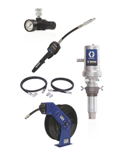 Graco 24K800 Ld Series 5:1 Deluxe Oil Pump With Sd™ Series 1/2 In. X 50 Ft. Hose Reel Package - Manual Meter Type