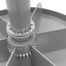 Load image into Gallery viewer, Durham 1307-95 34″ Revolving Rotabin, 7 Shelves