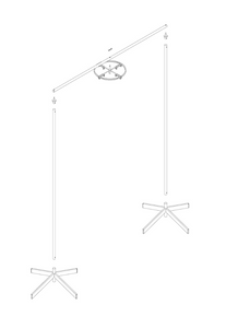 PaintLine PSDR.SP PSDR Circular Spinner+ Fixtures w/Hitch Pin