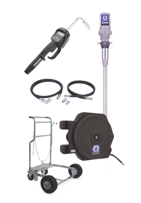 Graco 24H751 Ld Series 3:1 Mobile Oil Pump Package - Manual Meter Type