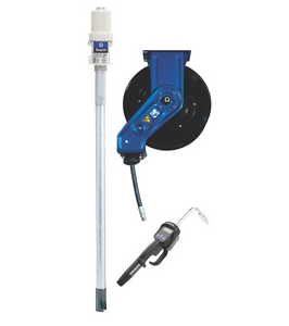 Graco 248622 Mini Fire-Ball® 225 3:1 1/2 In. X 35 Ft. (12.7 Mm X 11 M) Manual Hose Reel Package For Oil