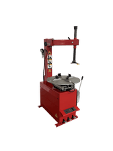 Load image into Gallery viewer, Tuxedo Lifts TC-430 Compact Swing-Arm Tire Changer – 38" Max Wheel, 12"–21" Inside / 10"–18" Outside Rim Clamp