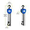 Load image into Gallery viewer, Tralift Manual Chain Hoist, 2,000 lb. (1 Ton) Load Capacity