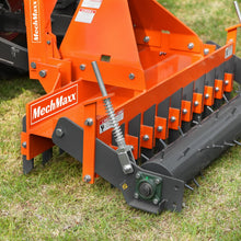 Load image into Gallery viewer, MechMaxx 60" Heavy Duty Soil Pulverizer, Single Spiked Roller, 21 Shanks, Category 1 and 2, 3 Point Hitch Tractor Attachment, TSP60