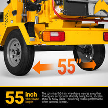 Load image into Gallery viewer, MechMaxx 35hp 1000cc ZONSEN E-Start 8 inch Gas Powered Commerical Wood Chipper with Intelligent Hydraulic Feeding System, CROBA TX1000