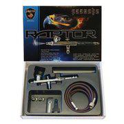 RG-3S Raptor Gravity Double Action Feed Airbrush Set