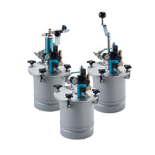 Load image into Gallery viewer, Walther Pilot V4405165213 LDG-5 Pressure Tank - 6 bar, Pneumatic Agitator, 1 Upper Outlet, 2 Regulators (view 2)