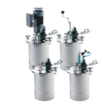 Load image into Gallery viewer, Walther Pilot V4422260113 MDG-12 Pressure Tank - 6 bar, Manual Agitator, 1 Lower Outlet, Stainless Steel (view 2)