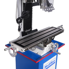 Load image into Gallery viewer, MechMaxx 1.5HP 7‘’x 27-1/2‘’ Benchtop Mini Mill Drill Machine, Variable Speed, R8 Spindle, Brushless Motor, 110V, Compact Milling Drilling Tool for Garage Shop, DIY Metalworking without Stand VM25LD