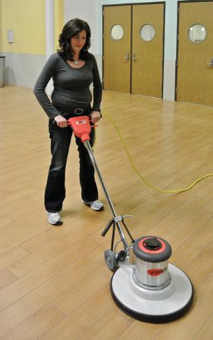 Viper VN20DS 20", 330/185 rpm, dual-speed buffer, 1.5 hp, pad driver included, all-metal construction, CSA approved, Scrubber