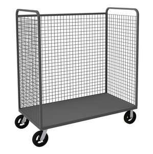 Durham W3ST-304868-1-8MR95 Wire Cart, 1 Shelf, 30 X 48 X 68-9/16