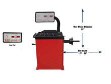 Load image into Gallery viewer, Tuxedo Lifts WB-953-B Compact Wheel Balancer – Passenger &amp; Light-Truck, 1-Gram Accuracy, 150 lb Capacity