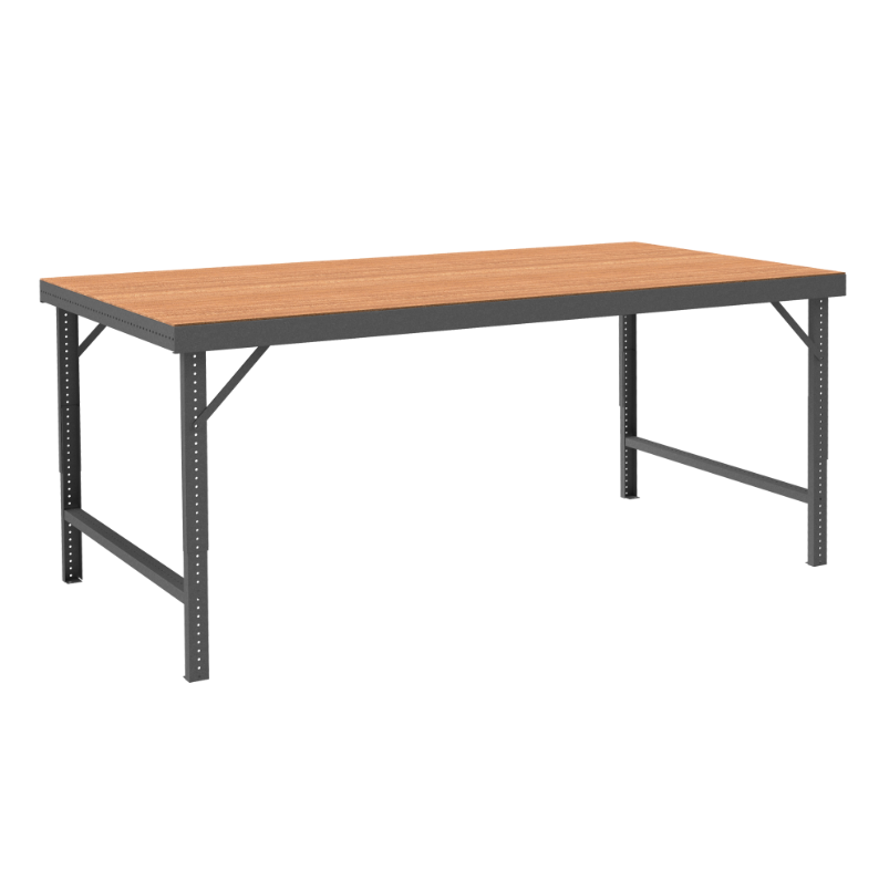 Durham WBF-TH-3060-95 Folding Leg Workbench, Tempered Hardboard Top, 60 X 30