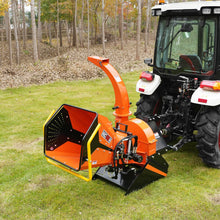 Load image into Gallery viewer, MechMaxx 6" 3 Point Hydraulic Feeding PTO Wood Chipper for 20-50HP Tractor, WC68H