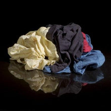 Load image into Gallery viewer, WorkWipes® Refreshed Rags - Colored T-Shirt in Bag
