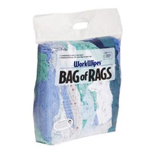 Load image into Gallery viewer, WorkWipes® Reclaimed Colored Institutional Linen in Bag