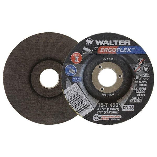 Walter Ergoflex Blending Disc 4-1/2 In. X 7/8 In. Grit 60