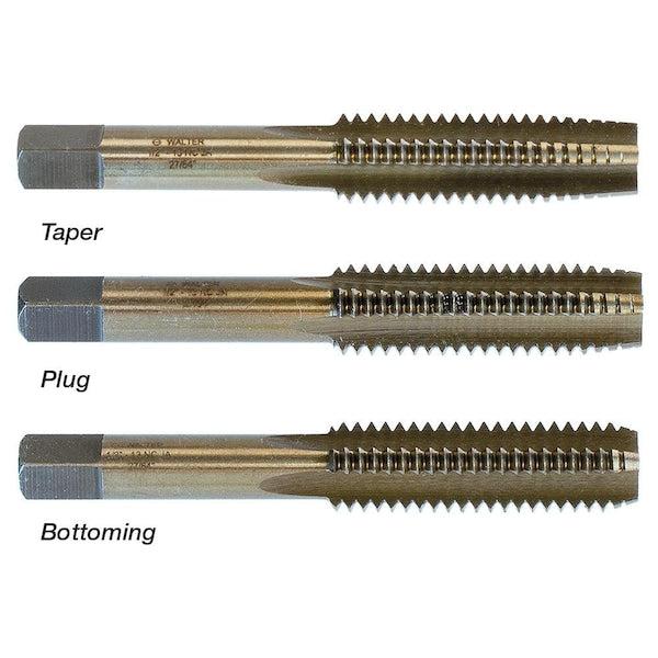 Walter 9/16-18Nf Taper Sst+ Hss Hand Taps