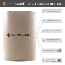 Load image into Gallery viewer, Drum Heater for 55 Gallon Drums, Preset 145°F, 120V