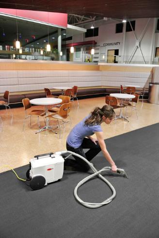 Viper 50000591 1-gallon portable spotting extractor, 10 ' vac. and sol. hoses, 4.0 " hand tool, built in wheels, Scrubber