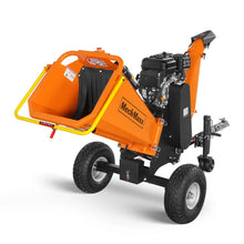 Load image into Gallery viewer, MechMaxx 6 inch E-start ZONSEN 420cc 15hp Gasoline Engine Powered Drum Wood Chipper, P4206