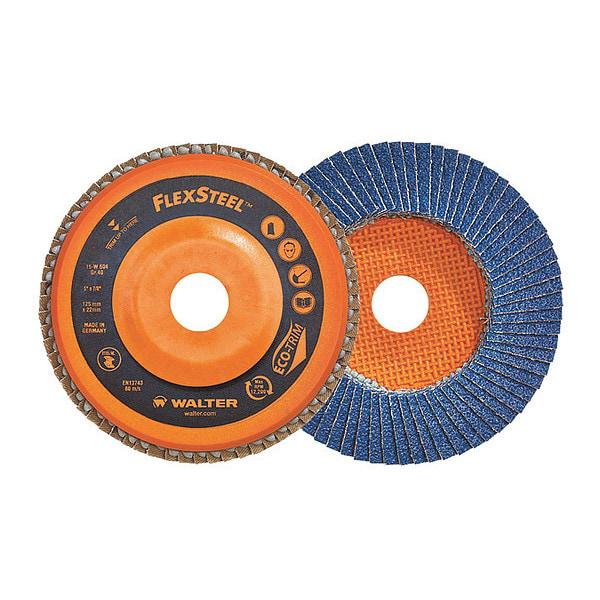 Walter Blending Flap Disc, 4.5X7/8