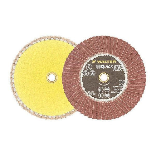 Walter Flexible Finish Flap Disc, 4.5