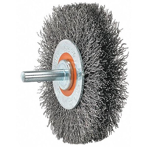 Walter Mtd Wheel Brush Crimped 1-3/8