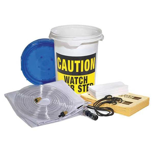 PIG Roof Leak Diverter Bucket Kit, 12 lb.