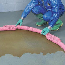 Load image into Gallery viewer, Sorbents, 9 gal, 3 in x 42 in, Acids, Bases, Unknowns, Pink, Polypropylene