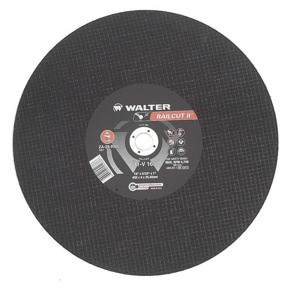 Walter Railcut Ii, Rail Cutting, 16 X 5/32 X 1