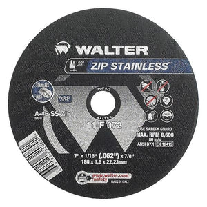 Walter Cut-Off Wheel, T1, 7X1/16X7/8