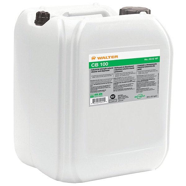 Walter Cb 100 Cleaner/Degreaser, 5.2 Gal Pail, Ready To Use, Water Based