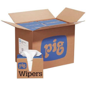 All Purpose Wipes, White, Pop-Up Box, Cellulose with Adhesive Binder, 900 Wipes, 16 in x 9 1/2 in
