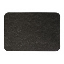 Load image into Gallery viewer, Black Hand Dryer Floor Mat 24&quot; W x 17&quot; L, 1/16&quot;