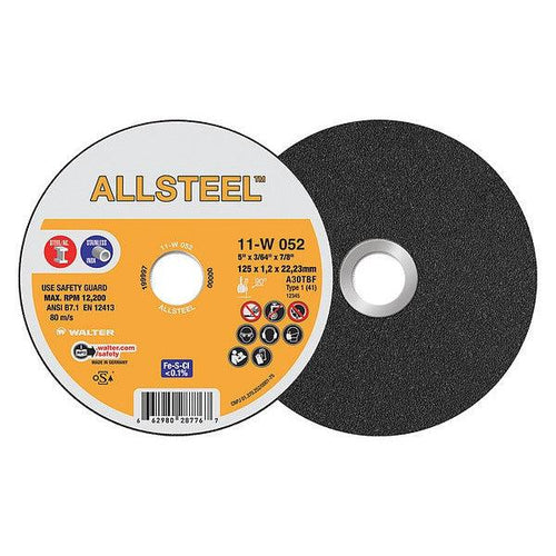 Walter Allsteel Cutting Wheel, 5