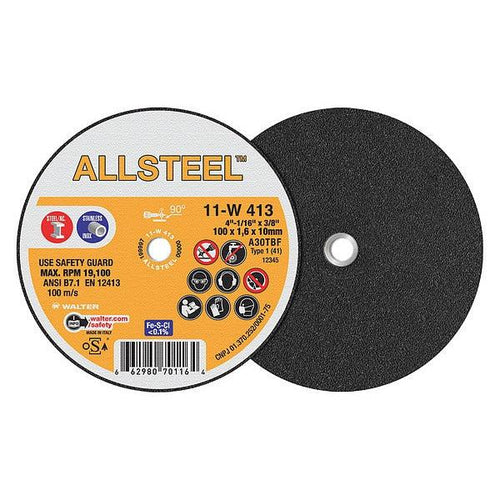 Walter Allsteel Mini Cut-Off Wheels, 4