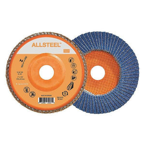 Walter Allsteel™ Wire Brush Stringer Bead Wheel 5" - Steel