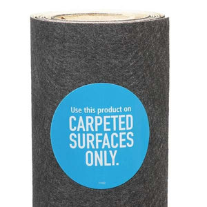 Carpet Protection Mat, Grease, Oils, Water Absorbed, Gray, Polyester, Polypropylene