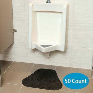 Adhesive Backed Urinal Mat, PP, PK50