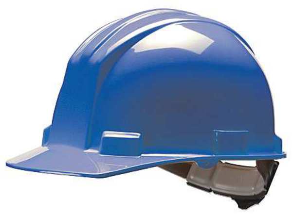 Bullard Front Brim Hard Hat, Type 1, Class E, Ratchet (4-Point) (Blue, Series 51)