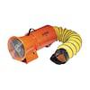 Allegro 8" Axial DC Metal Blower w/ Canister & 25' Ducting, 12V