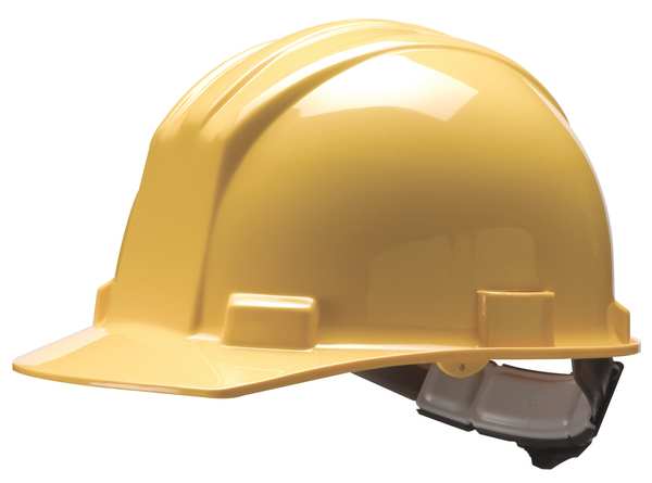 Bullard Front Brim Hard Hat, Type 1, Class C, Pinlock (4-Point) (Yellow)